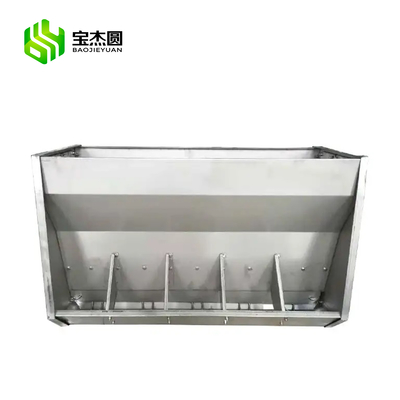 Factory Price Pig Farm Equipment Stainless Steel Double Side Automatic Pig Sow Feeder Trough Pig Feeder