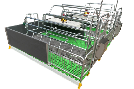 New Farm Equipment Hot Dip Zinc Steel Pipe Material Pig Cage Animal Cage