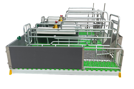New Farm Equipment Hot Dip Zinc Steel Pipe Material Pig Cage Animal Cage