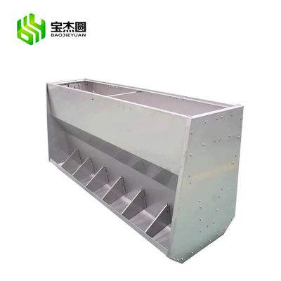 Factory Price Pig Farm Equipment Stainless Steel Double Side Automatic Pig Sow Feeder Trough Pig Feeder