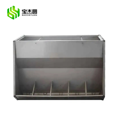 Stainless Steel Pig Feeder Automatic Feeder for Pigs Piggery Farming Animal Feeding Trough