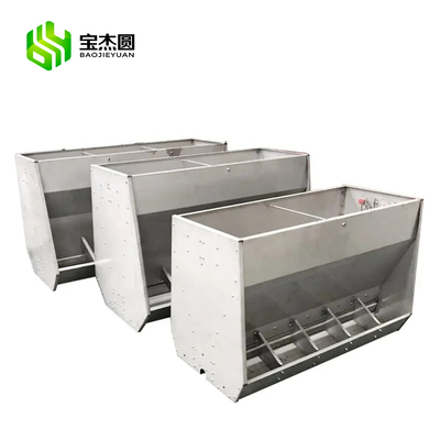 Stainless Steel Pig Feeder Automatic Feeder for Pigs Piggery Farming Animal Feeding Trough