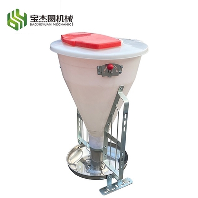 Dry Automatic Pig Feeder Automatic Food Feeder for Pigs PE Material Pig Trough Hopper