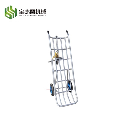 Livestock Automatic Wheel Barrow Cart for Transport Dead Pig Large Pig Farm Carcass Cart Hand Drive Trolley