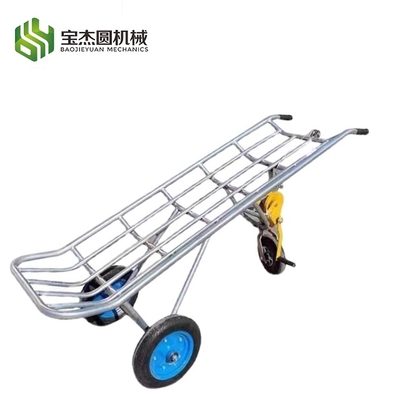 Dead Pig Trailer Farm Pig Cart Animal Carcass Handling Transfer Vehicle