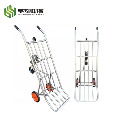 Transport of Dead Pig Carcass with Three Wheels of Pig Lifting Machine